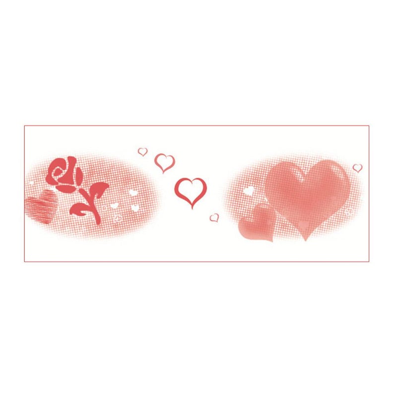 Valentine's Day face tattoo stickers, waterproof, sweatproof, cute face stickers